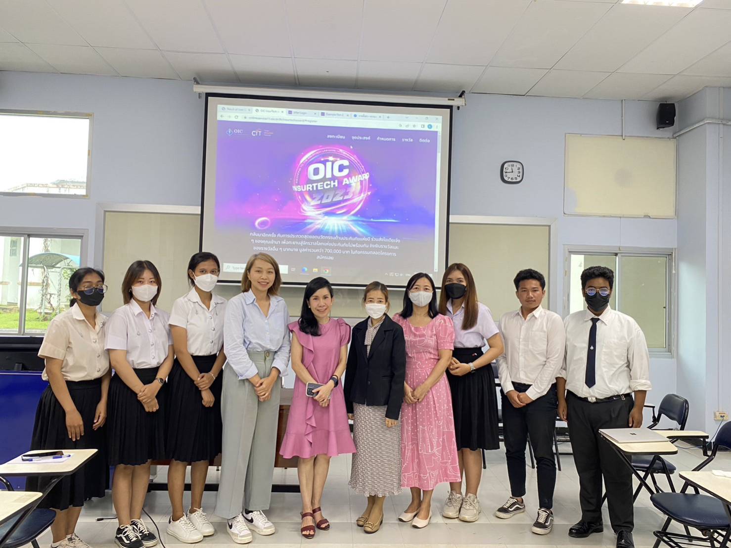 Read more about the article 5 ทีมนักศึกษา หลักสูตร FIRM และ IDTM ม.อ.ตรัง ผ่านเข้ารอบการแข่งขันระดับประเทศ OIC InsurTech Award 2023